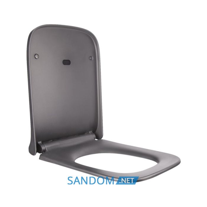 Унітаз підвісний Qtap Tern QT1733052ERMB безободковий з сидінням Soft-close