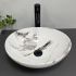 Умывальник накладной VBI PARMA CARRARA GLOSSY 41,5x33,5