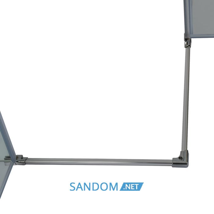 Душевая кабина Bravo WDA N90TC 90x90x185 без поддона (стекло с трех сторон)