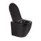Унітаз підвісний Qtap Robin QT13332141ERMB безободковий з сидінням Soft-close