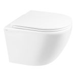 Унитаз подвесной Qtap Robin QT1333046ERW безободковый с сиденьем Soft-close