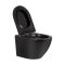 Унітаз підвісний Qtap Robin QT1333046ERMB безободковий з сидінням Soft-close