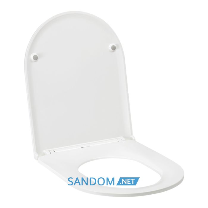Унітаз підвісний Qtap Aries безободковий з сидінням Soft-close QT0333063ERW