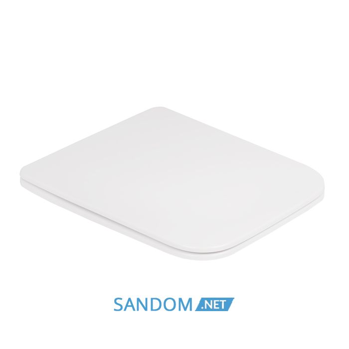 Унитаз-компакт Qtap Tern безободковый с сиденьем Soft-close QT17222093ARW