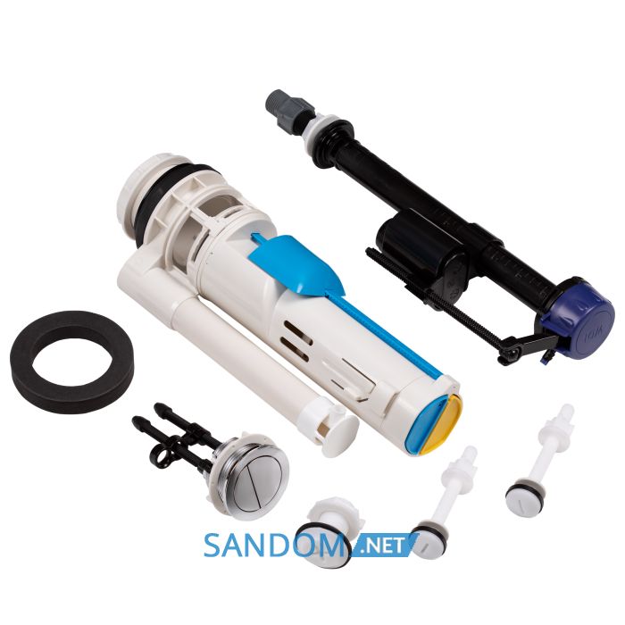 Унитаз-компакт Qtap Tern безободковый с сиденьем Soft-close QT17222093ARW