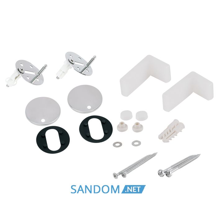 Унитаз-компакт Qtap Robin QT13222141ARW без ободка с сиденьем Soft-close