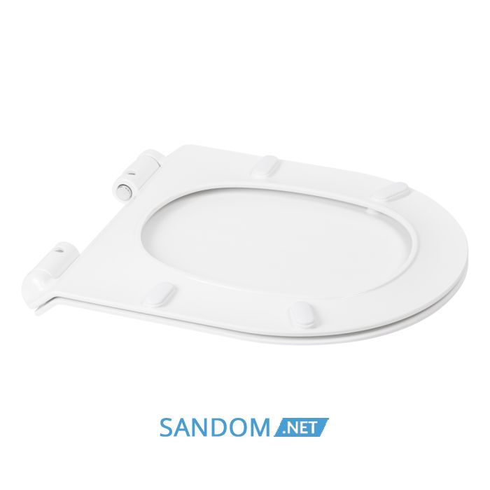 Унітаз-компакт Qtap Virgo безободковий з сидінням Soft-close QT18222169ARW