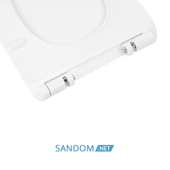 Унітаз-компакт Qtap Virgo безободковий з сидінням Soft-close QT18222169ARW