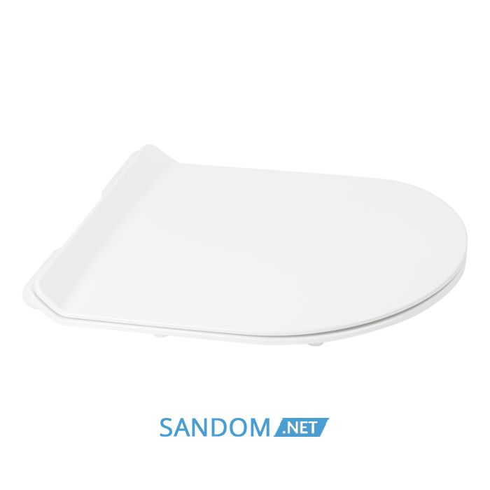 Унітаз-компакт Qtap Virgo безободковий з сидінням Soft-close QT18222169ARW