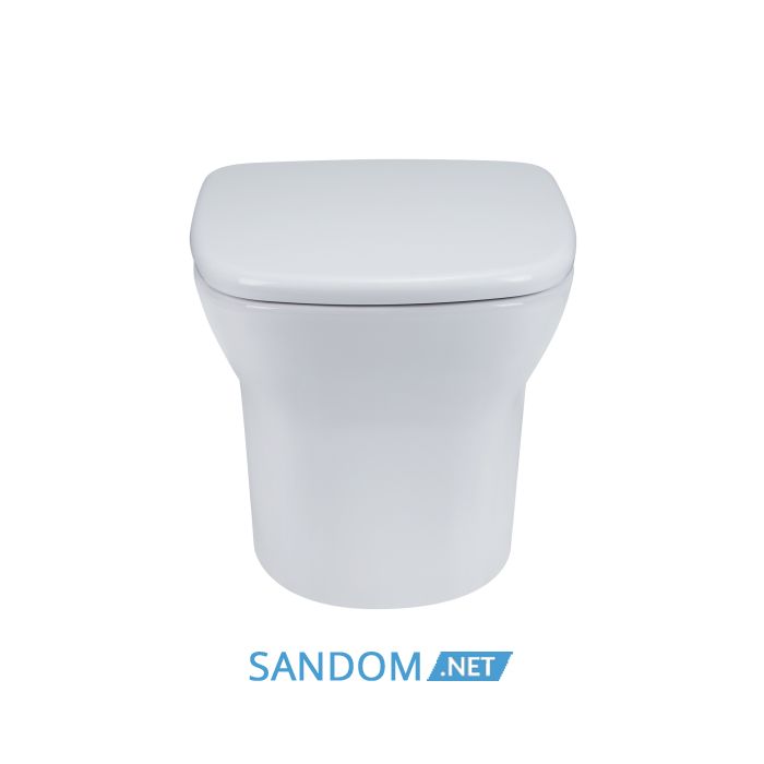 Унітаз підвісний Qtap Gemini безободковий з сидінням Soft-close QT25332614EW