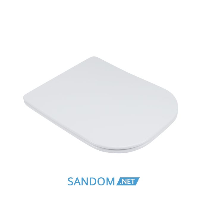 Унитаз подвесной Qtap Presto безободковый с сиденьем Soft-close QT24332615EW