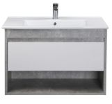 Тумба с умывальником Мойдодыр Oslo Loft 80