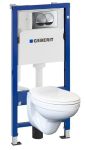 Инсталляция Geberit Duofix Delta с унитазом Kolo Idol 118.315.21.2 с сидением