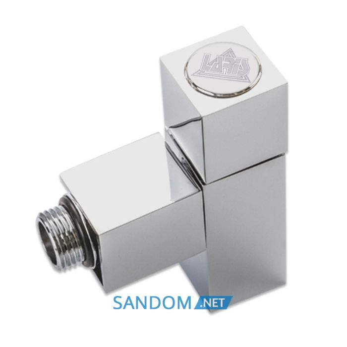 Кран угловой Laris 1/2" - 1/2" Кватро 2шт. (LX-855)