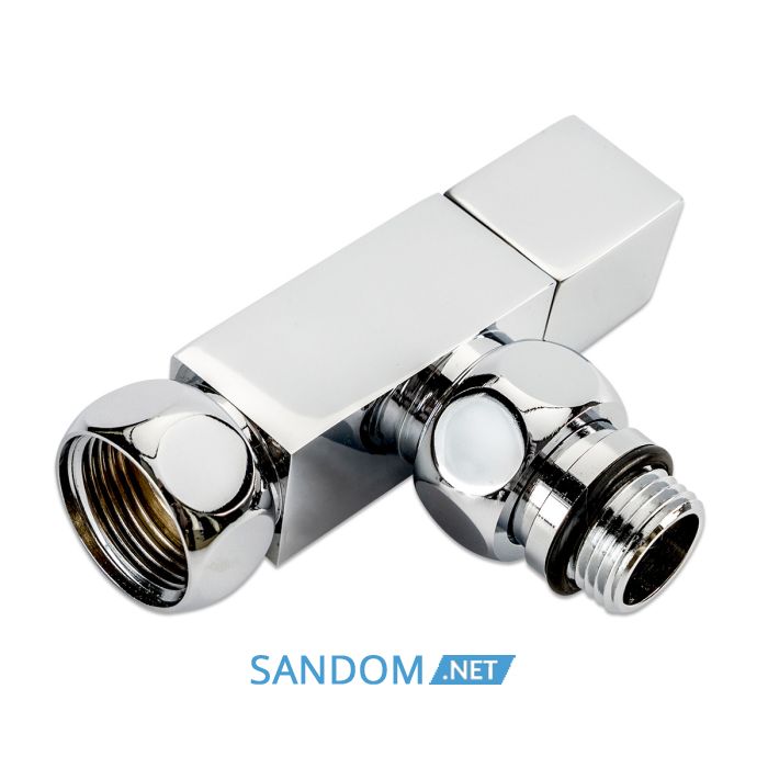 Кран кутовий Laris 1/2" - 3/4" Кватро Класік 2шт. (LX-851)