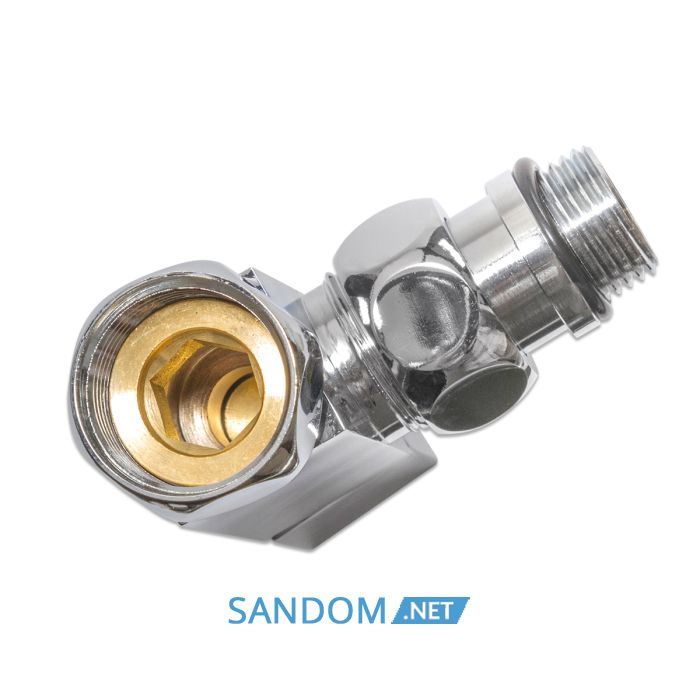 Кран кутовий Laris 1/2" - 3/4" Кватро Класік 2шт. (LX-851)