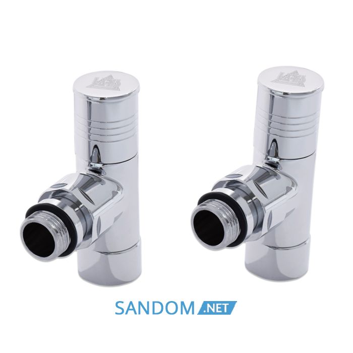 Кран угловой Laris Обычный 1/2" - 1/2" 2шт. (ZZ-4702)