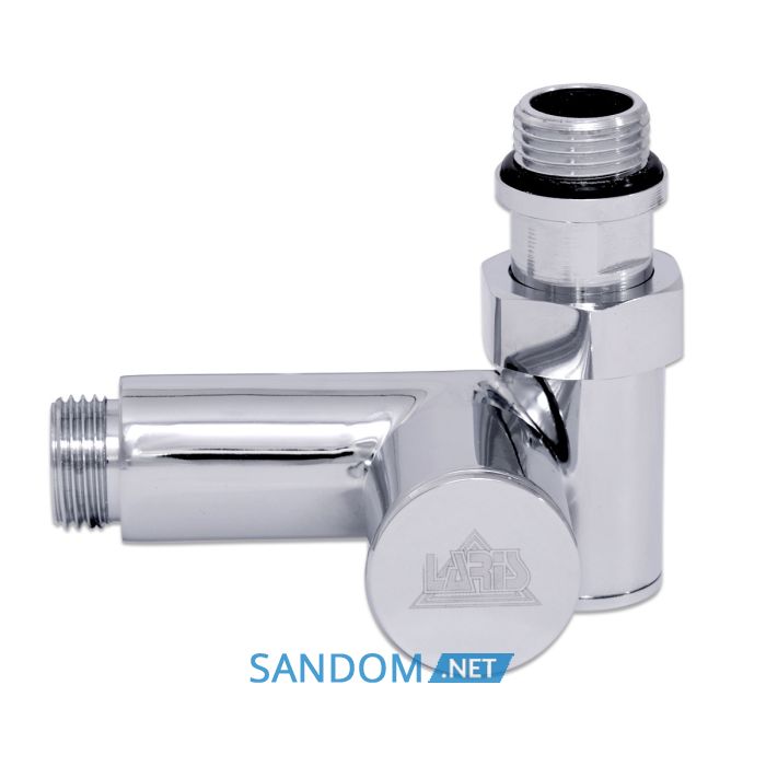 Кран кутовий Laris Під ТЕН 1/2" - 1/2" 2шт. (LX-2044)