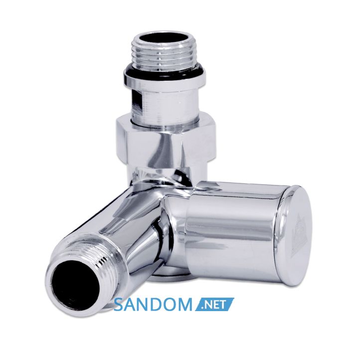Кран кутовий Laris Під ТЕН 1/2" - 1/2" 2шт. (LX-2044)