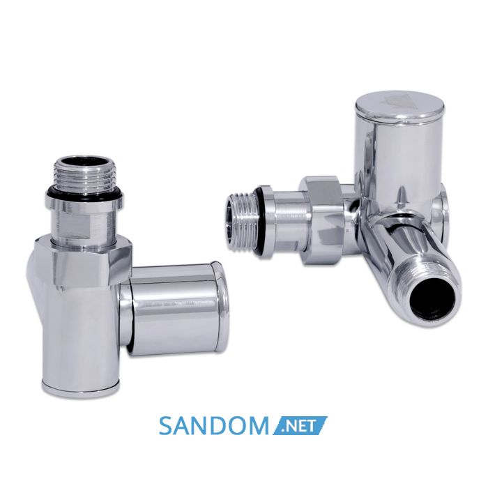 Кран кутовий Laris Під ТЕН 1/2" - 1/2" 2шт. (LX-2044)