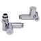 Кран кутовий Laris Під ТЕН 1/2" - 1/2" 2шт. (LX-2044)
