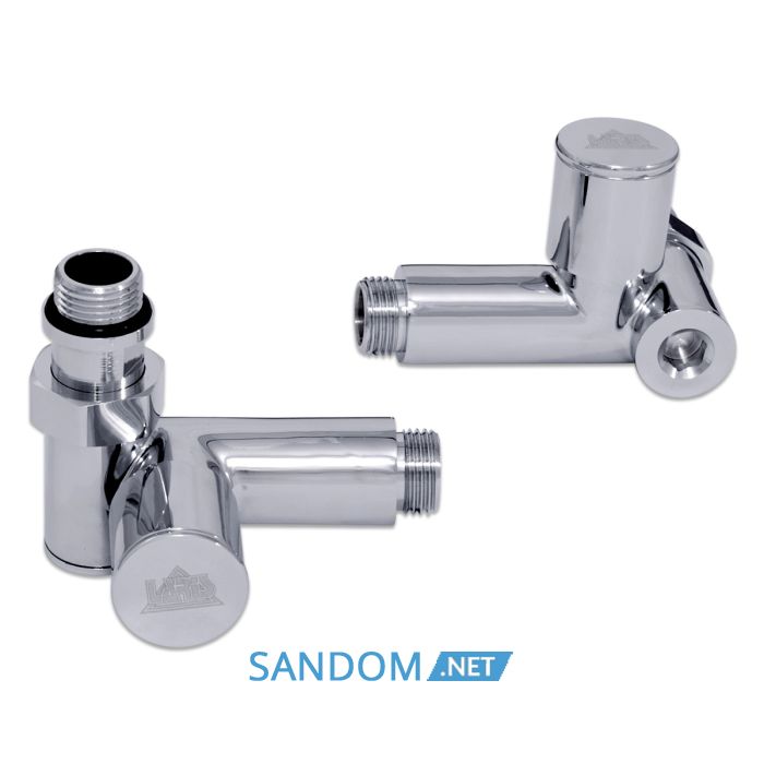 Кран кутовий Laris Під ТЕН 1/2" - 1/2" 2шт. (LX-2044)