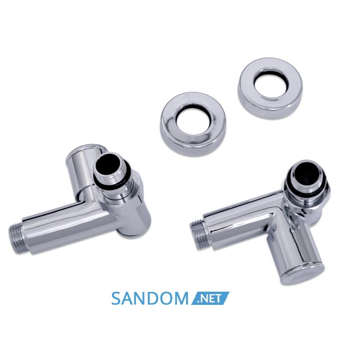 Кран кутовий Laris Під ТЕН 1/2" - 1/2" 2шт. (LX-2044)