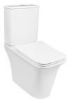 Унитаз-компакт Qtap Kalao безободковый с сиденьем Soft-close QT08221213AW