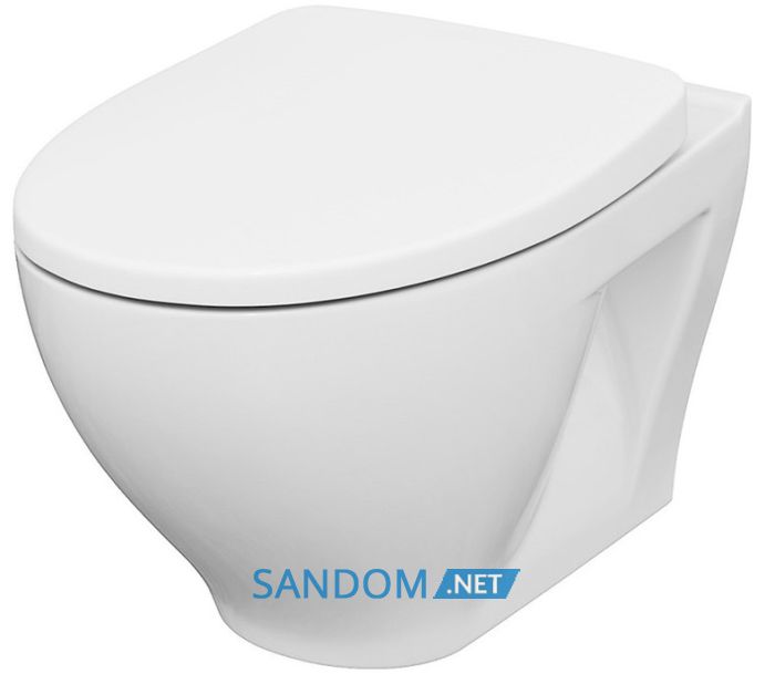 Унітаз підвісний Cersanit Moduo Clean On K701-262 з сидінням Slim slow-closing