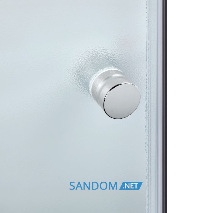 Душова кабіна Lidz Wawel SC90x90.SAT.LOW.FR з низьким піддоном, матове скло