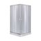 Душова кабіна Lidz Wawel SC80x80.SAT.LOW.GR з низьким піддоном, сіре скло