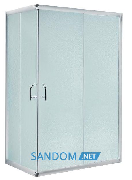 Душевая кабина Lidz Wawel SC100x80.SAT.LOW.FR без поддона, матовое стекло