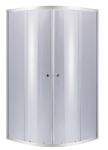 Душевая кабина Lidz Latwa SC80x80.SAT.LOW.GR без поддона, серое стекло