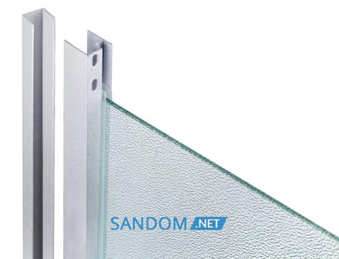 Душова кабіна Lidz Wawel SC80x80.SAT.LOW.FR з низьким піддоном, матове скло