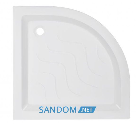 Душова кабіна Lidz Wieza SC80x80.SAT.LOW.L з низьким піддоном, скло Linie