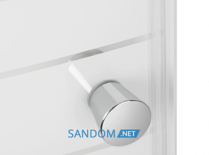 Душова кабіна Lidz Wieza SC80x80.SAT.LOW.L з низьким піддоном, скло Linie