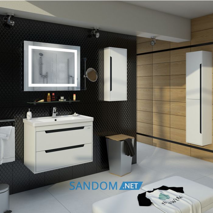 Тумба Sanwerk ГРЕТА AIR 80 з умивальником Канте