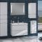 Тумба Sanwerk Alessa Air с умывальником Канте 70 белая