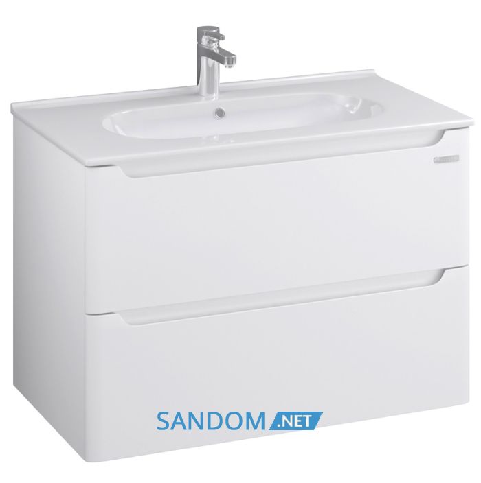 Тумба Sanwerk Vega Air з умивальником Клеа 81