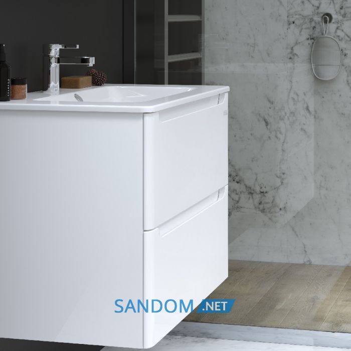Тумба Sanwerk Vega Air з умивальником Клеа 81