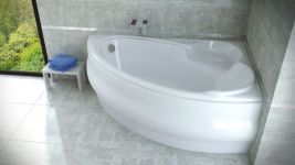 Ванна акриловая асимметричная Wenus 140x95 R