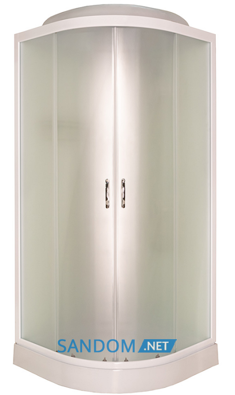 Гидробокс Vivia Eco 61 W CH 90x90 на мелком поддоне