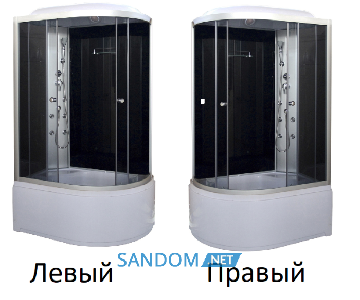 Гідробокс Vivia 81 RC 120х80 на глибокому піддоні