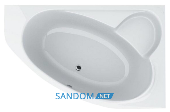 Ванна акриловая Swan Leoni 170х110
