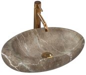 Умывальник (раковина) REA ROXY B STONE NATURE накладной 49x31