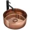 Умивальник (раковина) REA IDA ROSE GOLD накладний 36x36