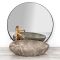 Умивальник (раковина) REA ROXY B STONE NATURE накладний 49x31