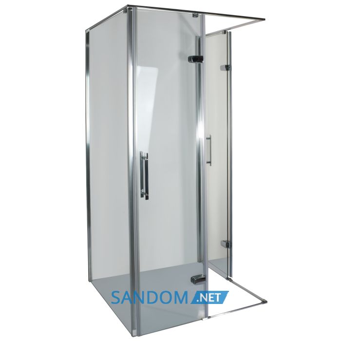 Душевая кабина Bravo WDA N90TC 90x90x185 без поддона (стекло с трех сторон)