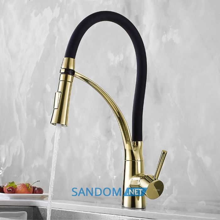 Змішувач для кухні REA GASPAR BLACK GOLD REA-B1019