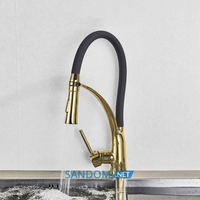 Змішувач для кухні REA GASPAR BLACK GOLD REA-B1019